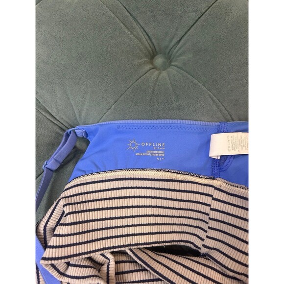 Offline by aerie Strappy Crop Top sports bra - Picture 3 of 4